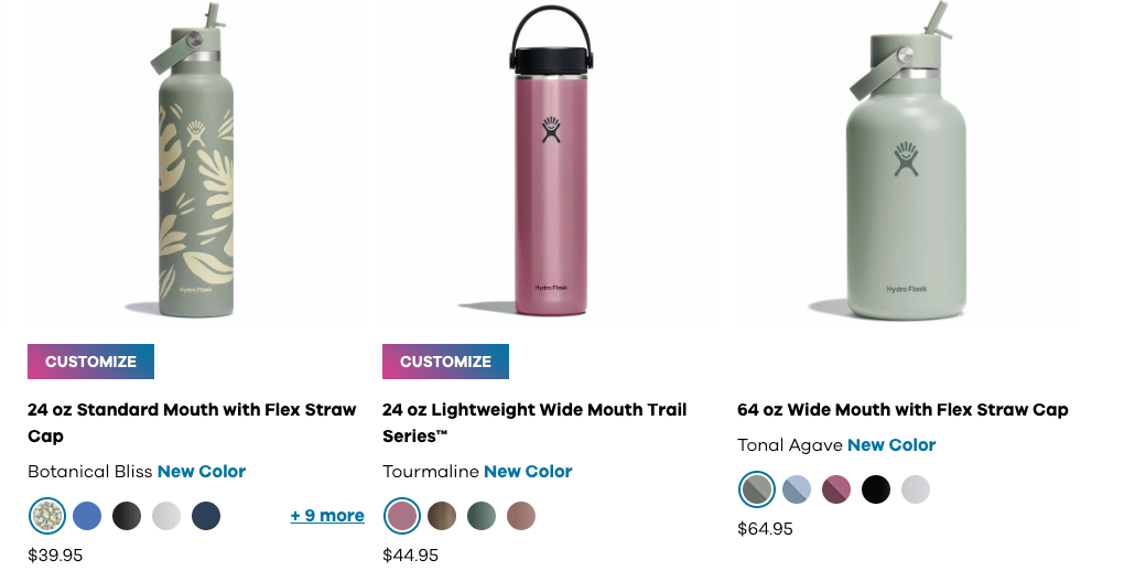 Hydro Flask do cost more