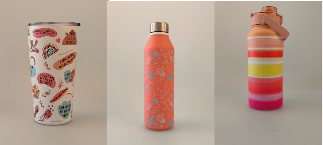 3D Printing on customized cups and bottles