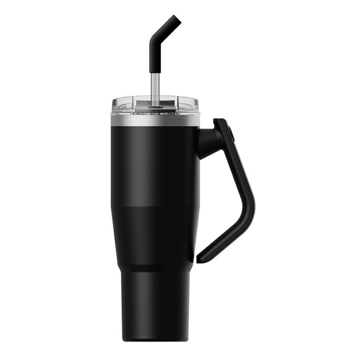 40oz Black Blazer Tumbler - Image 1