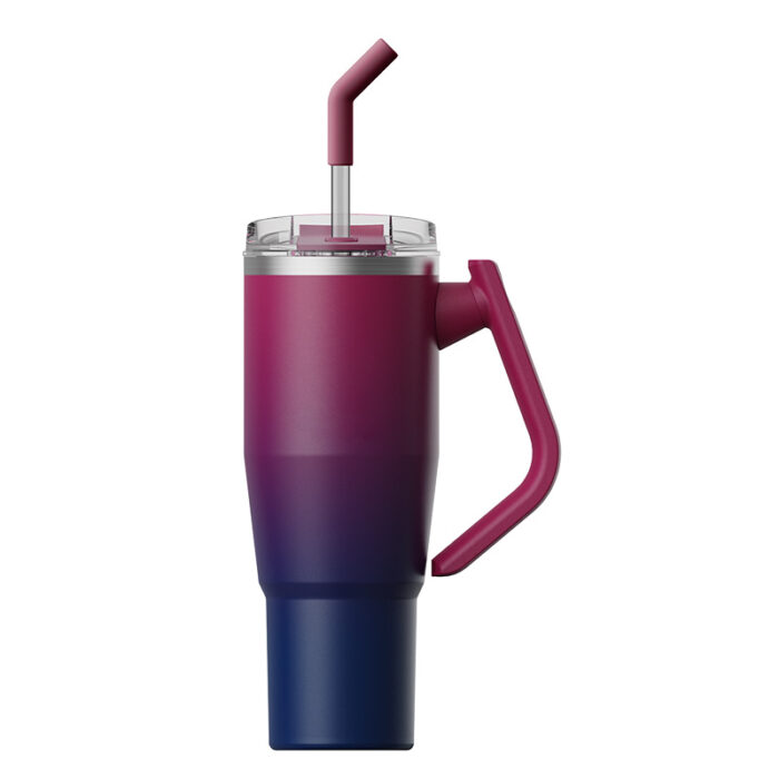 40oz Purple Gradient Blazer Tumbler - Image 1