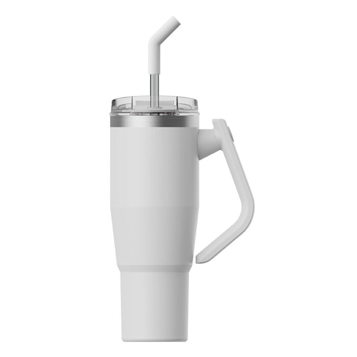 40oz White Blazer Tumbler - Image 1