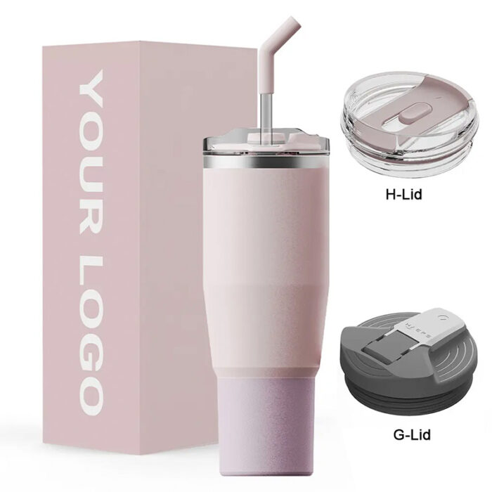 40oz Pink Blazer Tumbler - Image 2