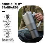 32oz White Blazer Tumbler - Image 7