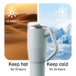 32oz White Blazer Tumbler - Image 8