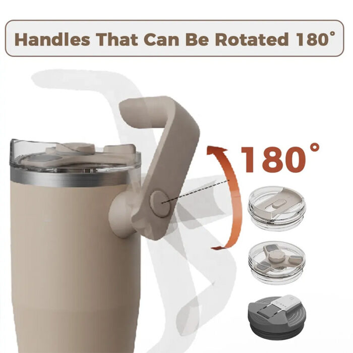 32oz White Blazer Tumbler - Image 5