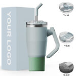40oz Green Blazer Tumbler - Image 2
