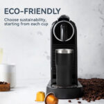 500ml black vacuum mug with straw - Image 4
