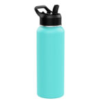 1000ML Blue Stainless Sports Water Bottle