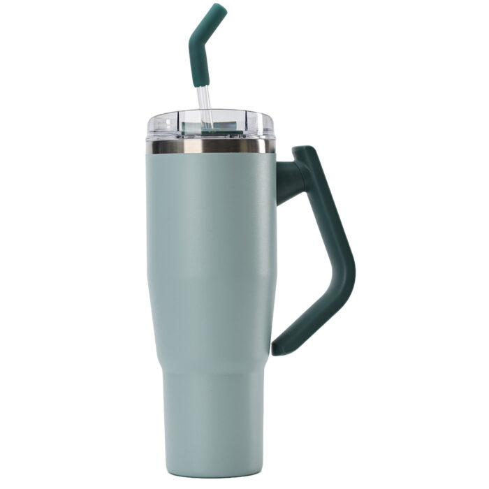 40oz Morandi Blue Blazer Tumbler - Image 1