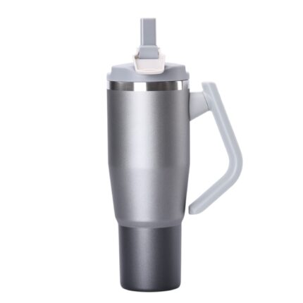 40oz Silver Blazer Tumbler