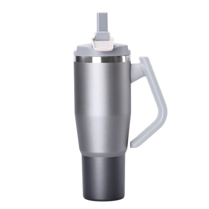 40oz Silver Blazer Tumbler - Image 1