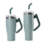 40oz Morandi Blue Blazer Tumbler - Image 6