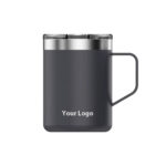 350ml Black Stainless Steel Coffee Mug