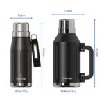 1200ML Stainles Steel Vacuum Beer Growler - Image 3